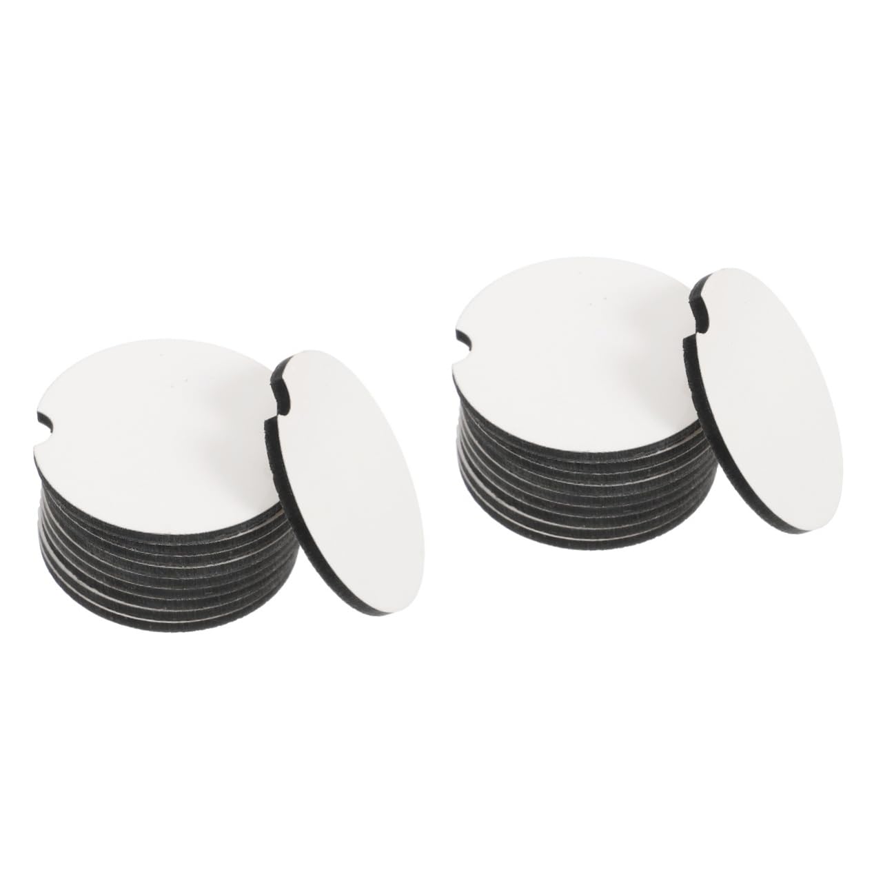 2 Series Posavasos En Sublimación 20uds Posavasos De Sublimación En Taza De Leche De Sublimación Tazas para Sublimacion Tazas De Sublimación 20 Piezas*2