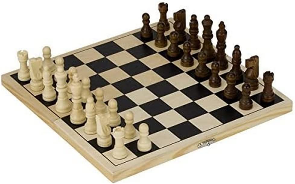 Toys Pure Chess Game in Plywood Cassette