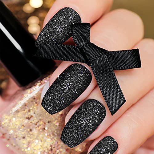 288 Pieces 12 Sets Short Press On Nails Ballerina Fake Nails Coffin Full Cover False Nails Glossy False Nails Artificial Acrylic Nails Fake Nail Tips For Women Girls (Shiny Pattern) #TOP3