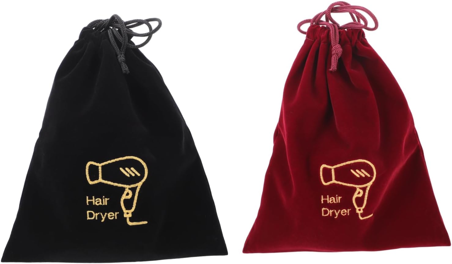 minkissy Compact Hair Dryer Liners 2 Pcs Drawstring Bags for Hair Dryer Makeup and Travel minkissy Compact Hair Dryer Liners 2 Pcs Drawstring Bags for Hair Dryer Makeup and Travel