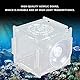 Isolation Box Breeder, Acryl Fischzuchtbox für Babyfische Garnelen(Einzelgitter klein Mini 6 * 6 * 6)