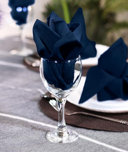 Utopia Home UH0671 Navy Blue Cloth Napkins thumb #3