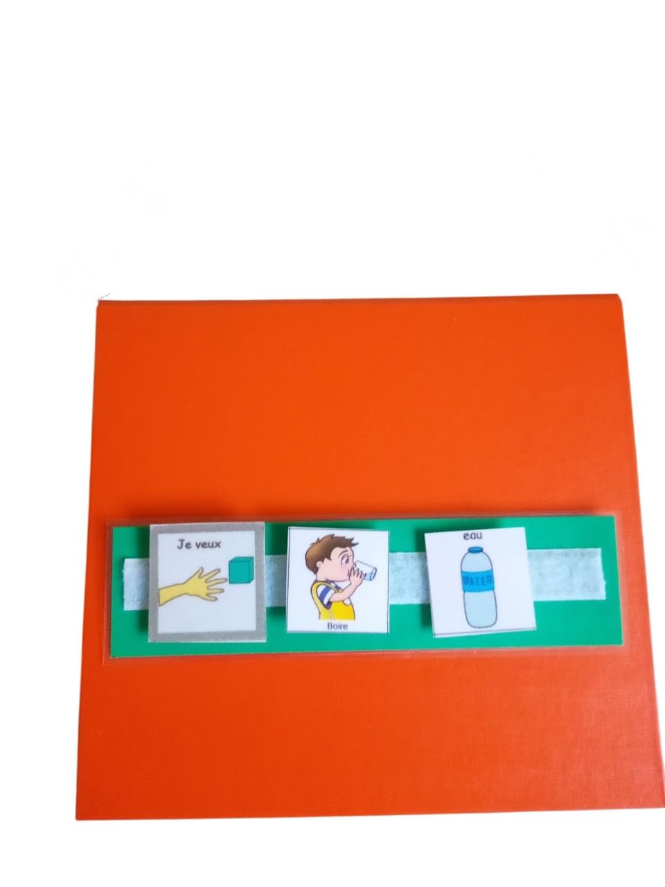 Classeur de Communication pour Pictogrammes Type PECS Makaton Autiste TSA TDAH Autisme Support Visuel Handicap