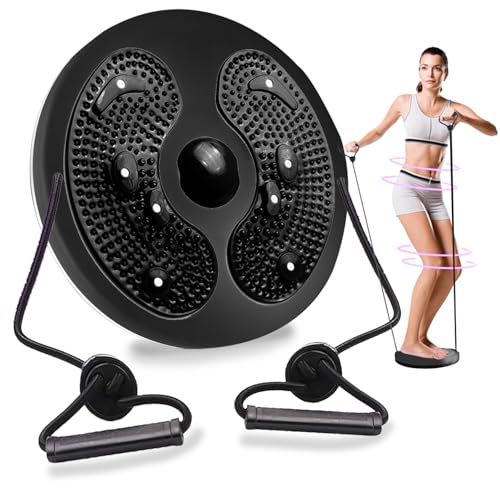 DONGTATA TWaist Whisper taille-torsieschijf voor vrouwen en volwassenen, voor gewichtsverlies, cardio, cardio-oefeningen, tailleversterking, fitness, thuistraining, machine