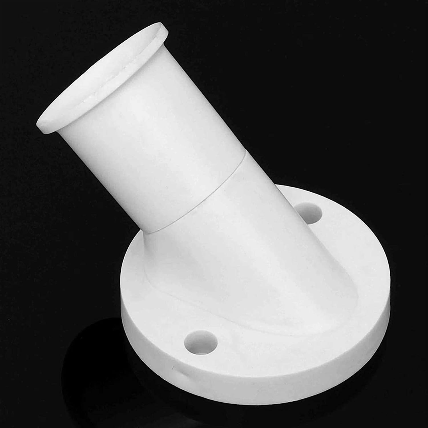 Adapter gniazda lampy, złącze bagnetowe, konwerter podstawy gniazda lampy, adapter gniazda, opakowanie 10 szt. E27 Gniazdo lampy Śruba kątowa 45 stopni Plastikowa podstawa żarówki Kinkiet Adapter gnia