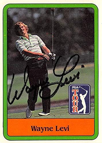 Autograph Warehouse 652876 Wayne Levi Autographed Golf Card - PGA Tour, Suny Oswego, SC 1981 Donruss Rookie - No.32