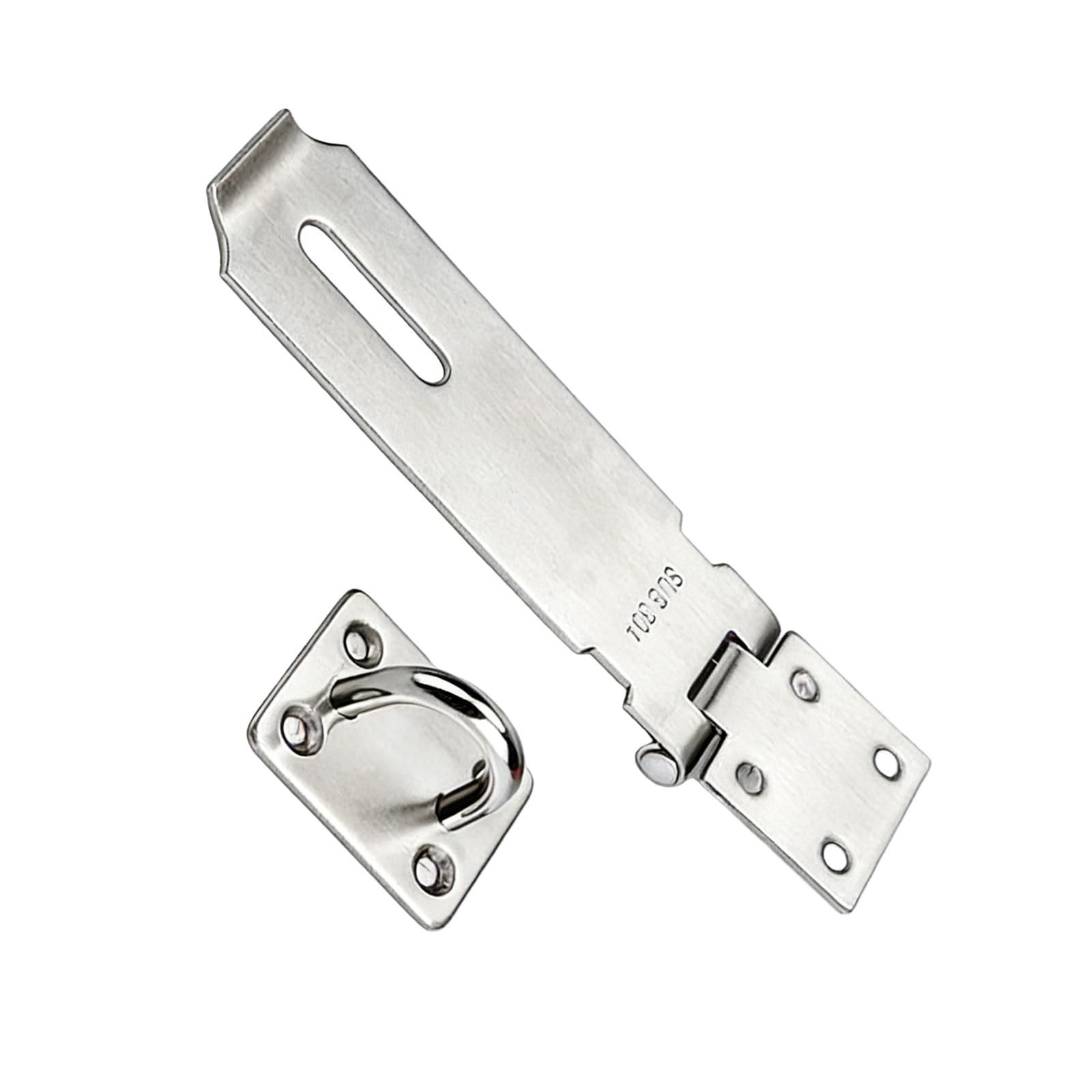 JAMIEKA Anti Theft Hasp Staple Shed Latches with High Security Rusts Resistance Door Lock Padlock Clasp Furniture Accessories