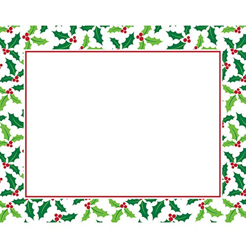 Holly Placemats, 36 Ct #TOP6