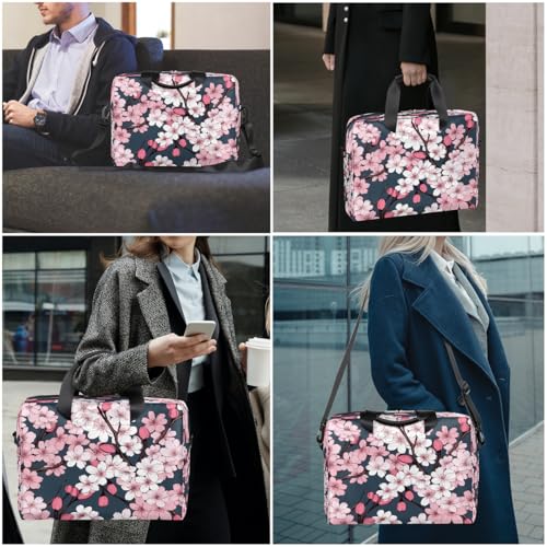 Bolso para portátil con diseño floral Cherry Blossom miniatura 2