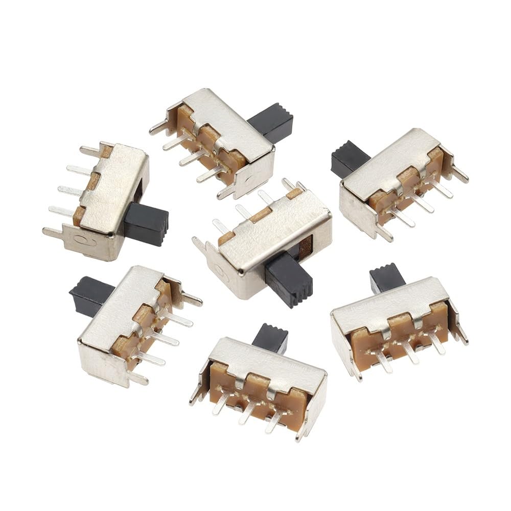 10PCS SS12F44 3Pin Switch SS-12F44G4 Single Row Vertical Toggle Sw