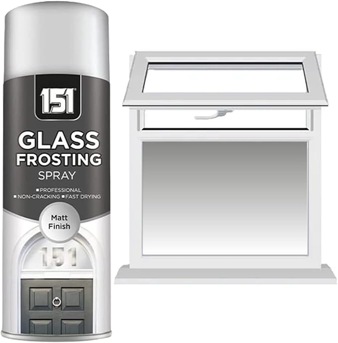 Unknown1 151 Frosted Glass Frosting Matt Spray Paint Matt Finish