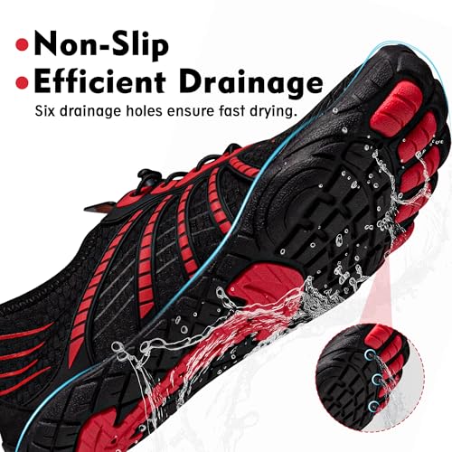 Barefoot Water Shoes for Women and Men - Quick-Dry Lightweight Swim Shoes for Beach,Pool,Hiking4