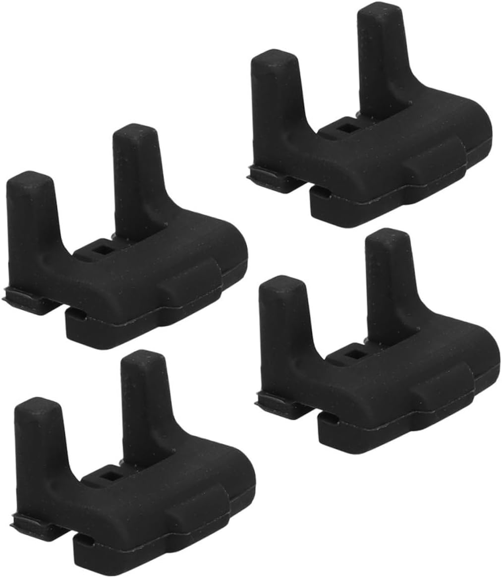 Happyyami 4Pcs Silicone Air Fryer Tray Bumpers Non Scratch Protective Feet for Compatibility Heat Resistant Easy to Clean Accessories for Air Fryer Oven Use Happyyami 4Pcs Silicone Air Fryer Tray Bumpers Non Scratch Protective Feet for Compatibility Heat Resistant Easy to Clean Accessories for Air Fryer Oven Use