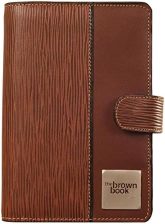 Leather Planner Undated Journal for Men Women Daily Weekly Monthly Agenda Organizer to Achieve Your Goals
