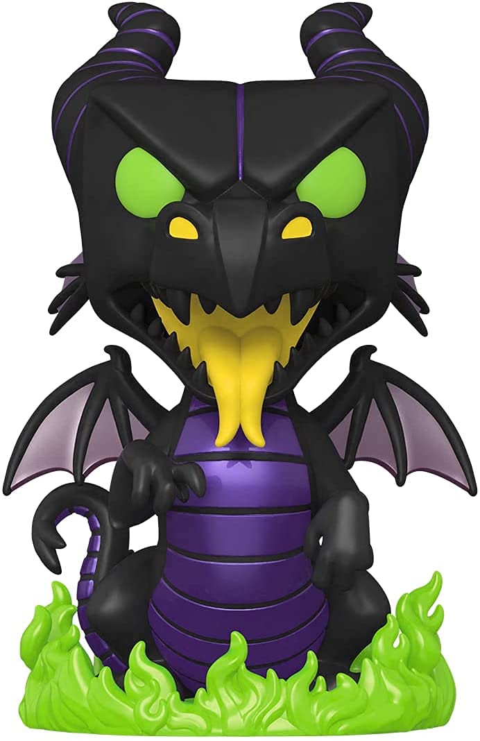 FunkoPOP! Jumbo: Villains - Maleficent Dragon - Disney Villains - Amazon Exclusive - Collectable Vinyl Figure - Gift Idea - Official Merchandise - Toys for Kids & Adults - Movies Fans