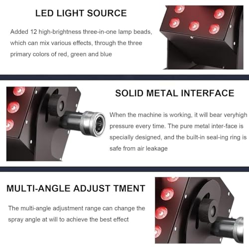 Máquina de Humo para Escenario, Control Digital de 250W, Máquina de Columna de Tubo Único miniatura 3