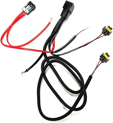 iJDMTOY H11880890Relay Cableado Arnés para HID Kit de conversión, Add-On Niebla Luces, LED de circulación diurna Lámparas y mucho más