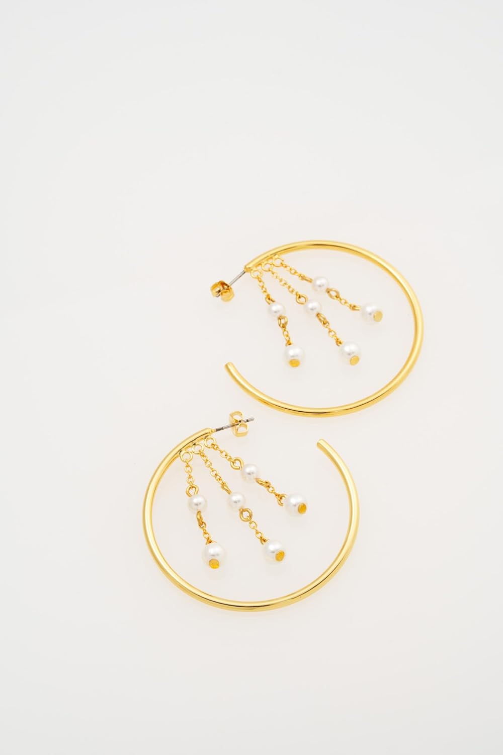 Ted Baker London Cassidy Cascade Hoop Crystal Earrings for Women - Image 4