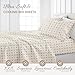 Linen Market Patterned Microfiber King Sheet Set 4 Piece – Oeko-TEX Certified Ultra Soft & Wrinkle-Free - 16
