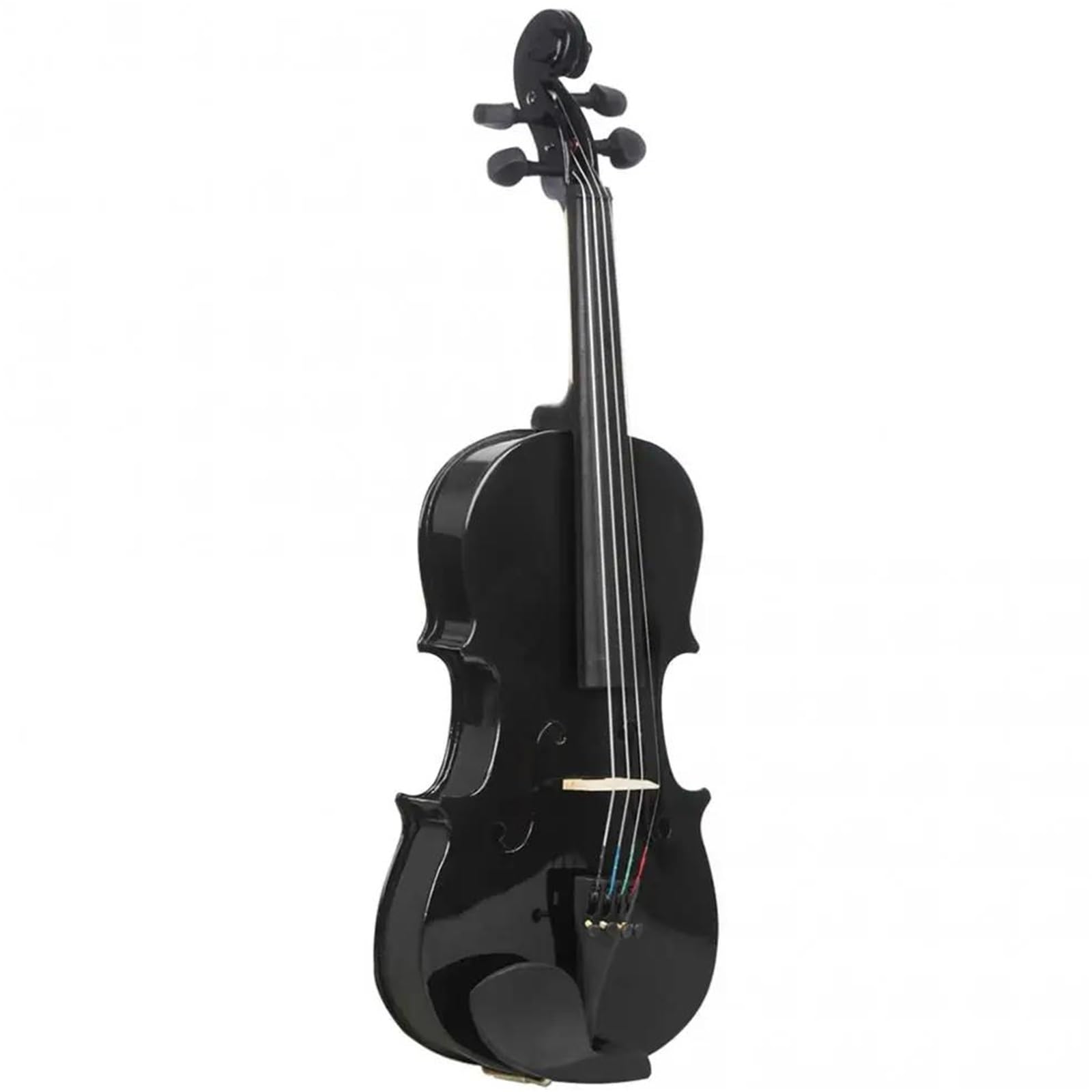 Kit Di Violino Professionale Violino Acustico Leggero Nero A Grandezza Naturale 4/4 Con Custodia E Archetto Per Principianti Di Violino