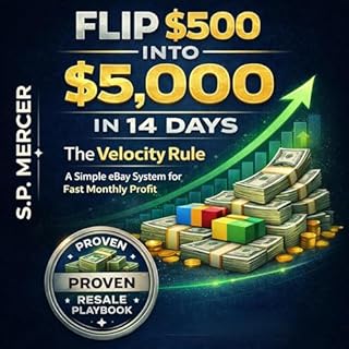 The 14-Day Velocity Rule: How to Flip a $500 Seed into $5,000 Monthly Profit on eBay cover art