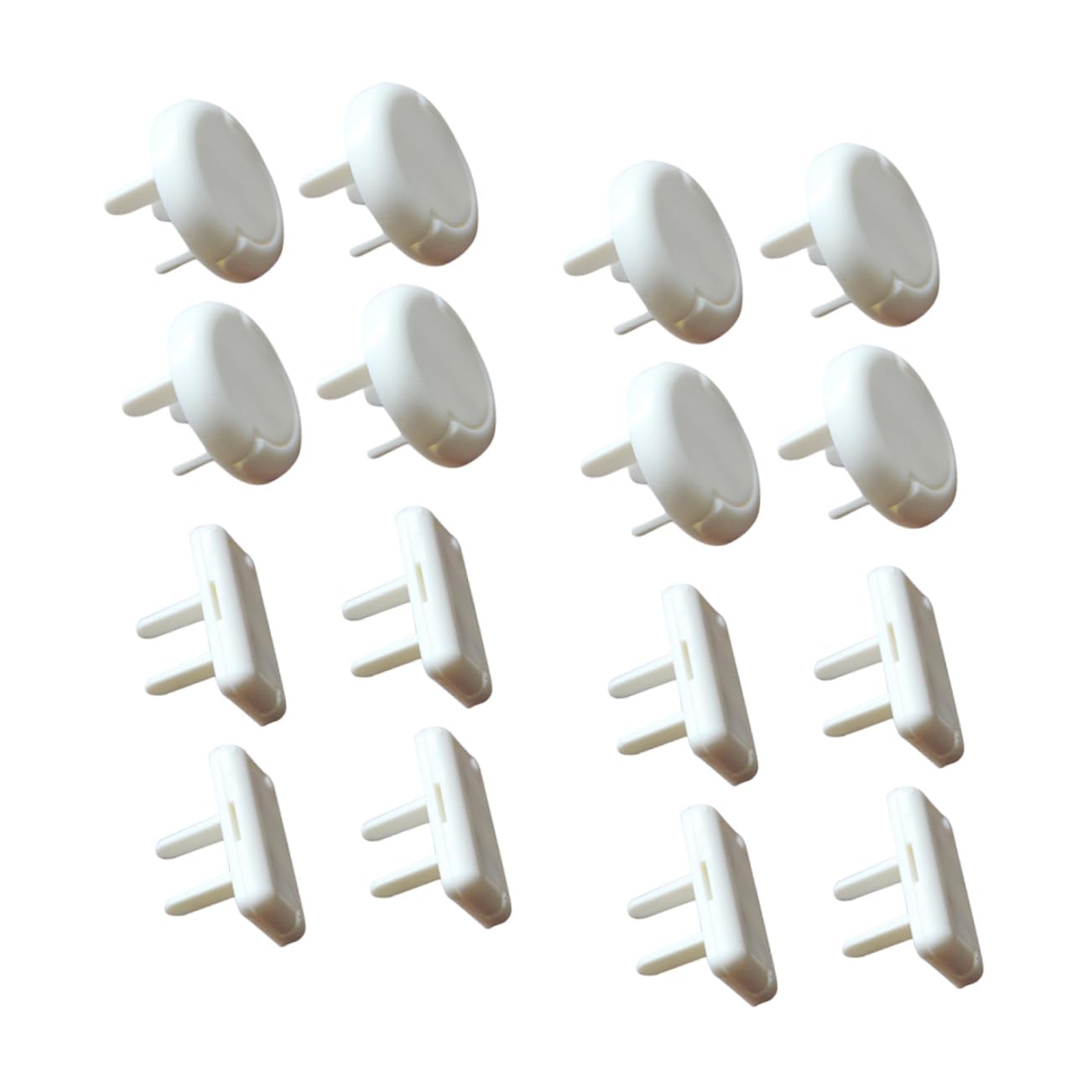 SHOWERORO Lot De 60 Cache-prises De Sécurité Pour Bébé Faciles À Utiliser Pour Chambre De Garçon Et De Fille