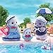 Calico Critters Seal Family - 4 Collectible Figures for Ages 3+