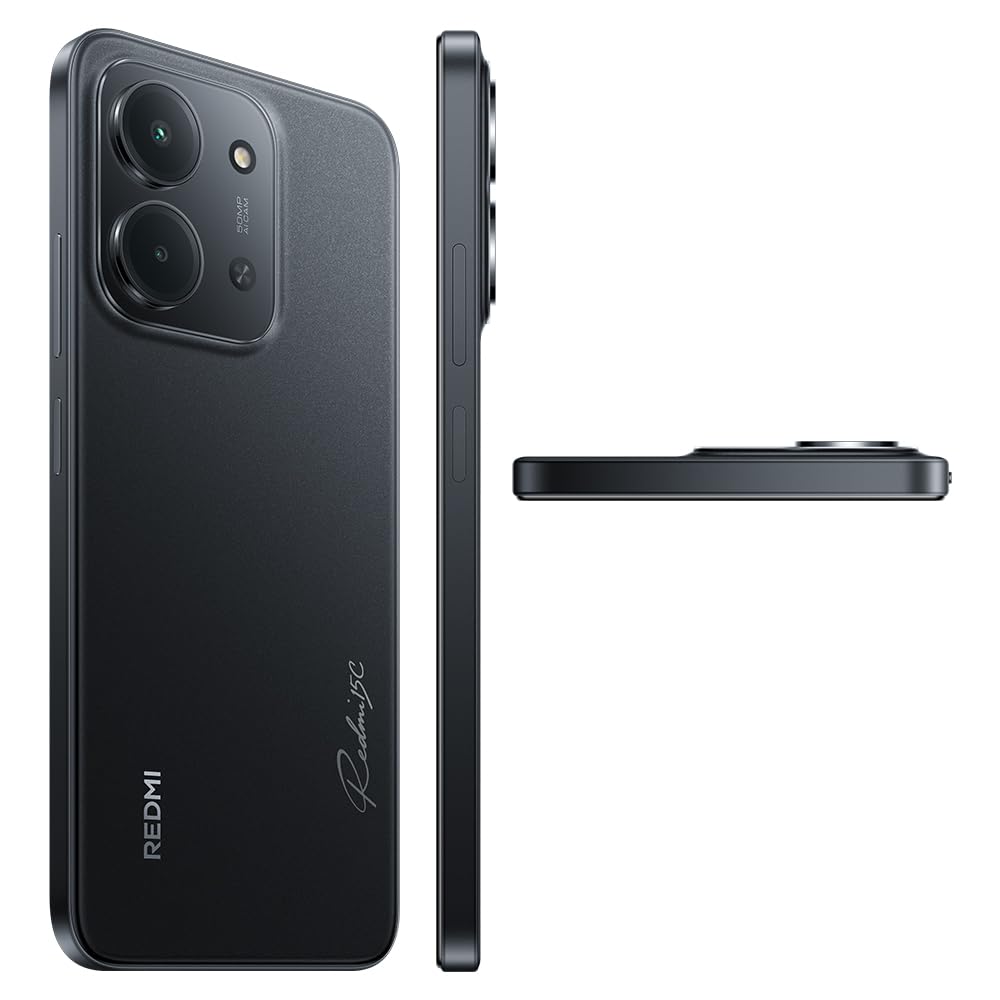 XIAOMI Redmi 15C 8GB+256GB - Smartphone avec écran 6.9" Dot Drop, Appareil Photo 50MP, processeur Helio G81-Ultra et Batterie 6000mAh,Noir（avec Chargeur Inclus）