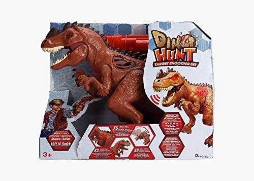 CHTK4-Dino Hunt Juego, Multicolor (Dragon I Toys LTD 10549)