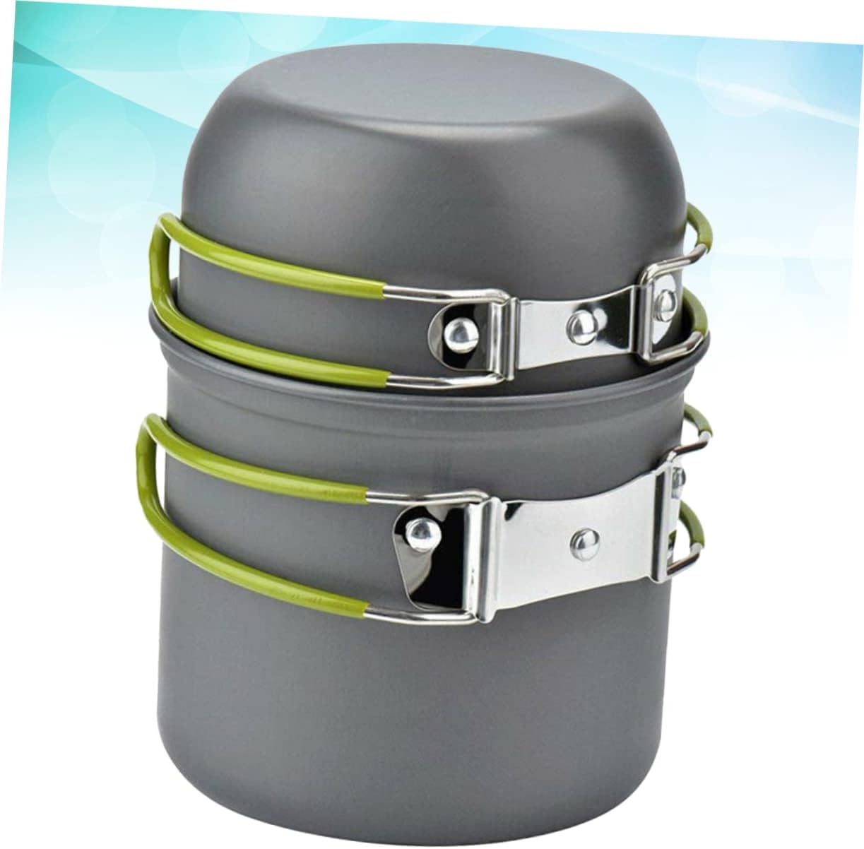 HANABASS Camping Gear Set for People Outdoor Cooking Pot Non-Stick Pan Portable Teapot Cooking Tools Accessories