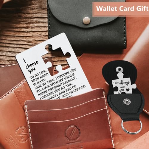 llxxeyopqdxz Wedding Gifts for Husband from Wife, Wallet Card Love Gift for Men, Birthday Card for Husband, Romantic Cards for Husband, Gifts for Boyfriend, Wallet Inserts4