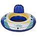 Sable Inflatable Water Float, Floating Tube Pool Lounger for Swimming Pool, Lake, and River, 47 inches Diameter