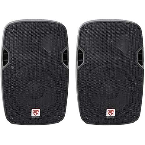 Rockville 12" Passive DJ PA Speakers Cover