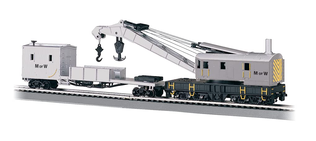 Amazon.com: 250-Ton Crane Car & Boom Tender - Silver Series(R