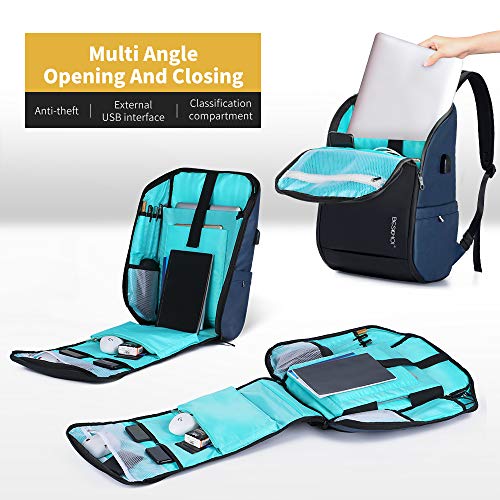 Beschoi Zaino Antifurto per Laptop, Zaino per PC