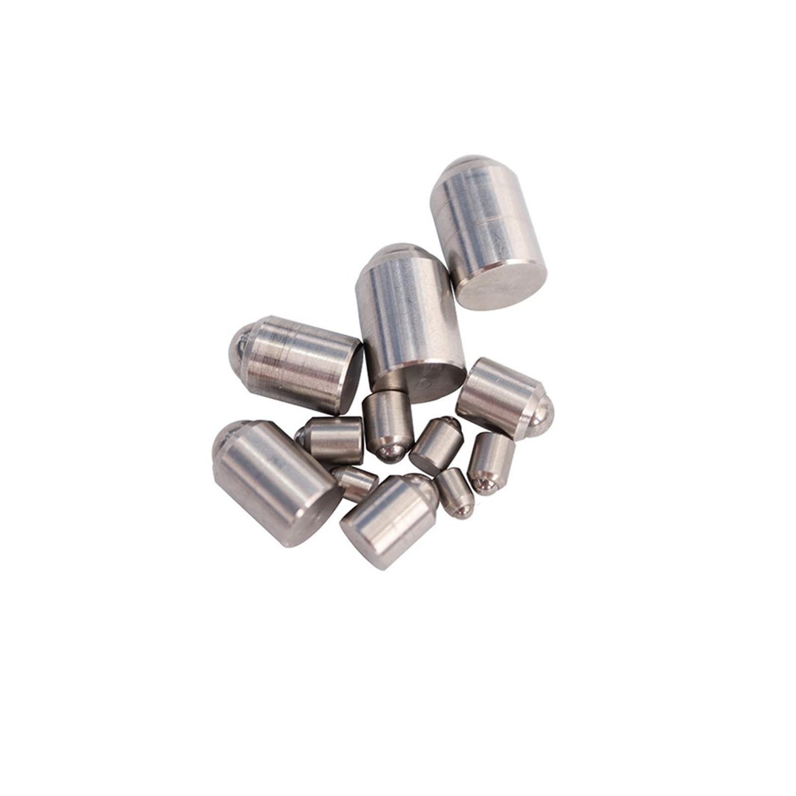 10 Pz Stantuffi A Sfera In Acciaio Inox - Dadi A Rivetto Per Fissaggi, Misure 3-10mm