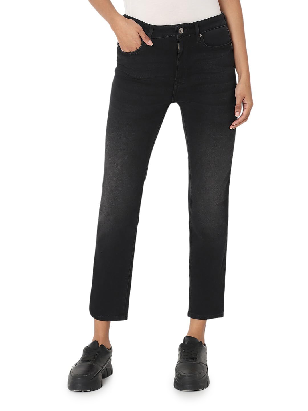 spykar Women's Slim Casual Pants-picture-55