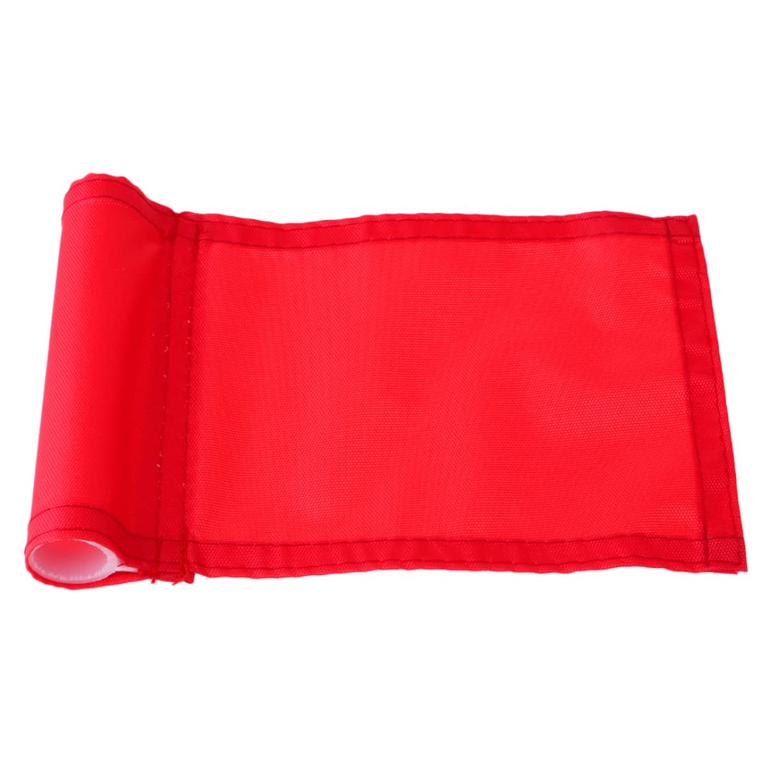 Drapeau de Golf en Nylon, Drapeau de Putting Green, Trou d'entraînement Golf, Poteau, bannière Coupe, 18 x 12 cm, 5 pièces, Mini Drapeaux pour Le
