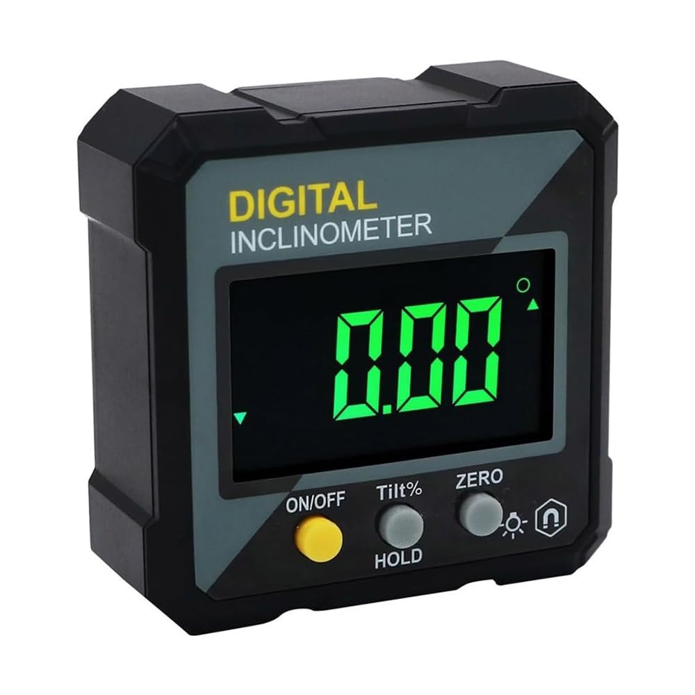 Sarini Digital Inclinometer, High Precision Angle Measuring Instrument with LCD Display - Image 4