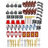 klonkrieger rüstung kaufen Mittelalterliche Figuren Krieg Pferde Model Military Building Blocks Toys eignet sich zum Verschenken an andere als Weihnachts-, Geburtstags- und andere Weihnachtsgeschenke.