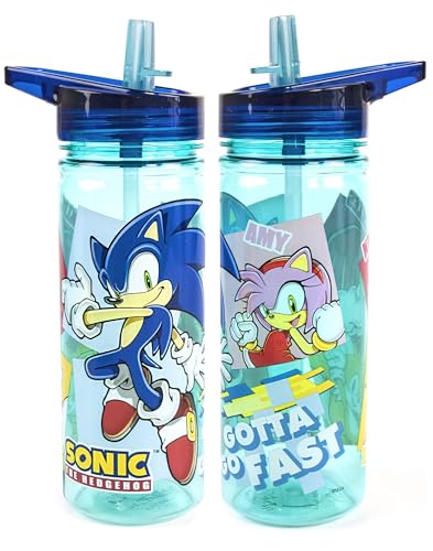 Sonic the Hedgehog Lunchbox Set Kids (Tasche, Wasserflasche, Snacktopf) Einheitsgröße