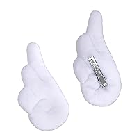 Vista 1 de AUEAR, Lovely Plush Angel Wings Hair Clip for Girls Cosplay Costume Party Hair Barrettes Decoration Accessories (1 Pair)