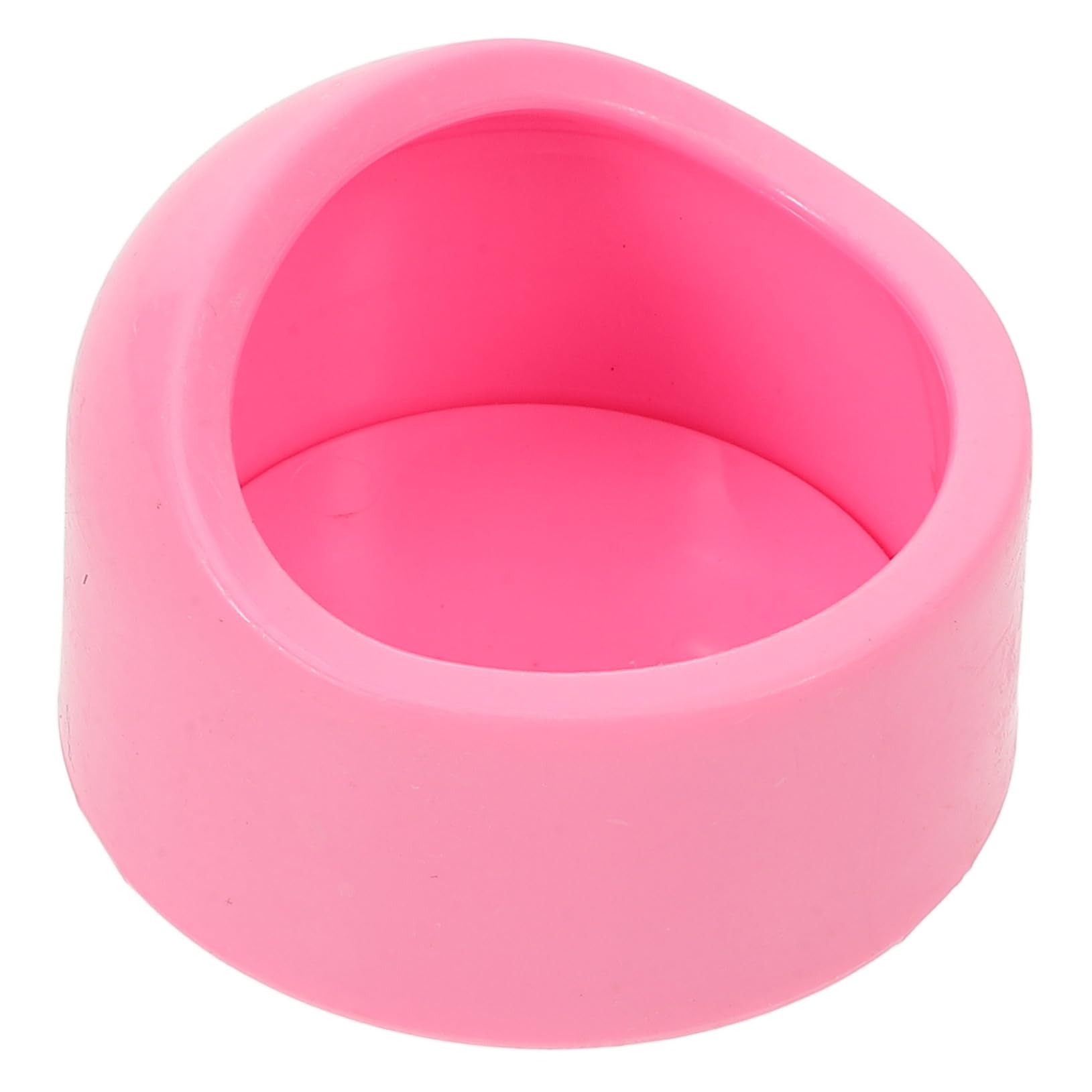 GALPADA Heightened Hamster Feeding Bowl Prevents Spills Smooth Surface Lightweight Design for Guinea Pigs Dwarf Hamsters Squirrels and Pets