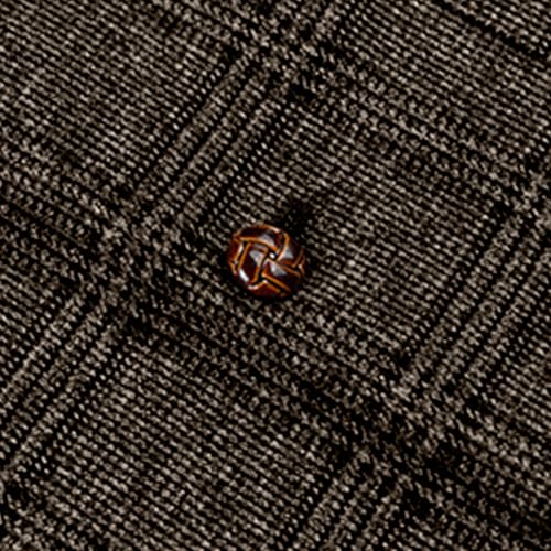 NATHGAM Men's Suit Plaid Vest Formal Business Dress Waistcoat Casual V Neck Slim Fit Vest for Wedding Party Prom Groomsmen2