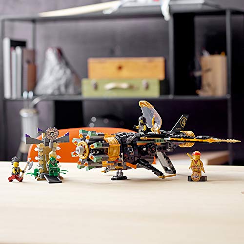 LEGO NINJAGO Legacy Boulder Blaster 71736 Airplane Toy Featuring Collectible Figurines, New 2021 (449 Pieces) – Bild 8