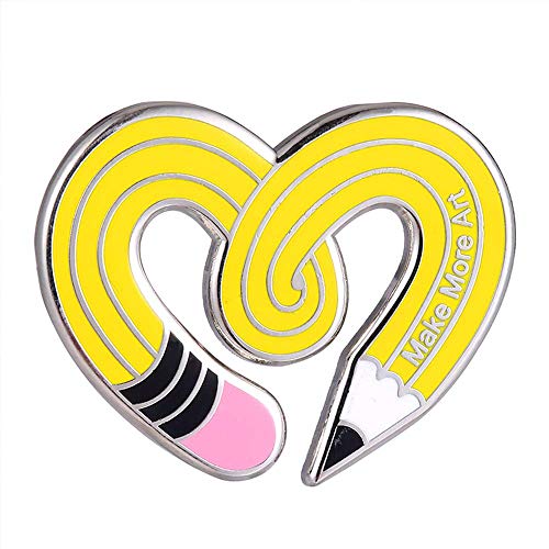 Gudeke Art Enamel Pin Lapel Backpacks Cute Funny Brooches Diy Accessories #TOP24