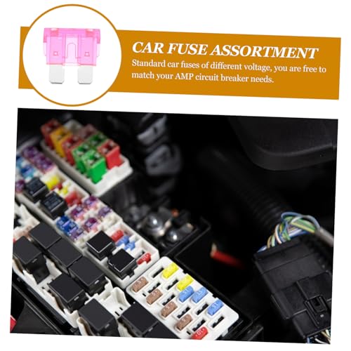 Alipis 25 piezas kit de fusibles para autos y trailers de viaje miniatura 6