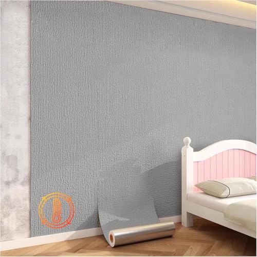 Papier peint isolant bruit et humidite pour traiter un mur froid