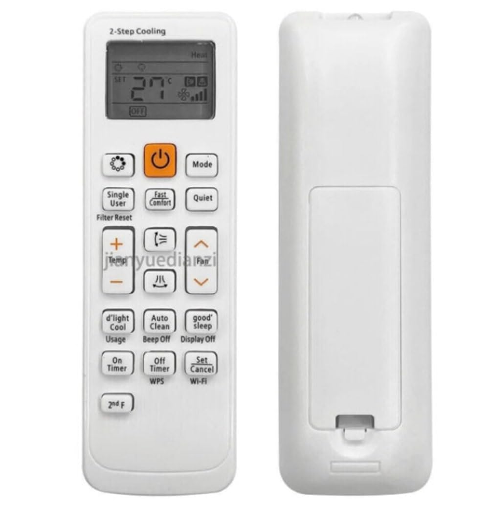 air conditioner remote compatible for samsung split ac remote control (please match the image with your old remote) ac-90