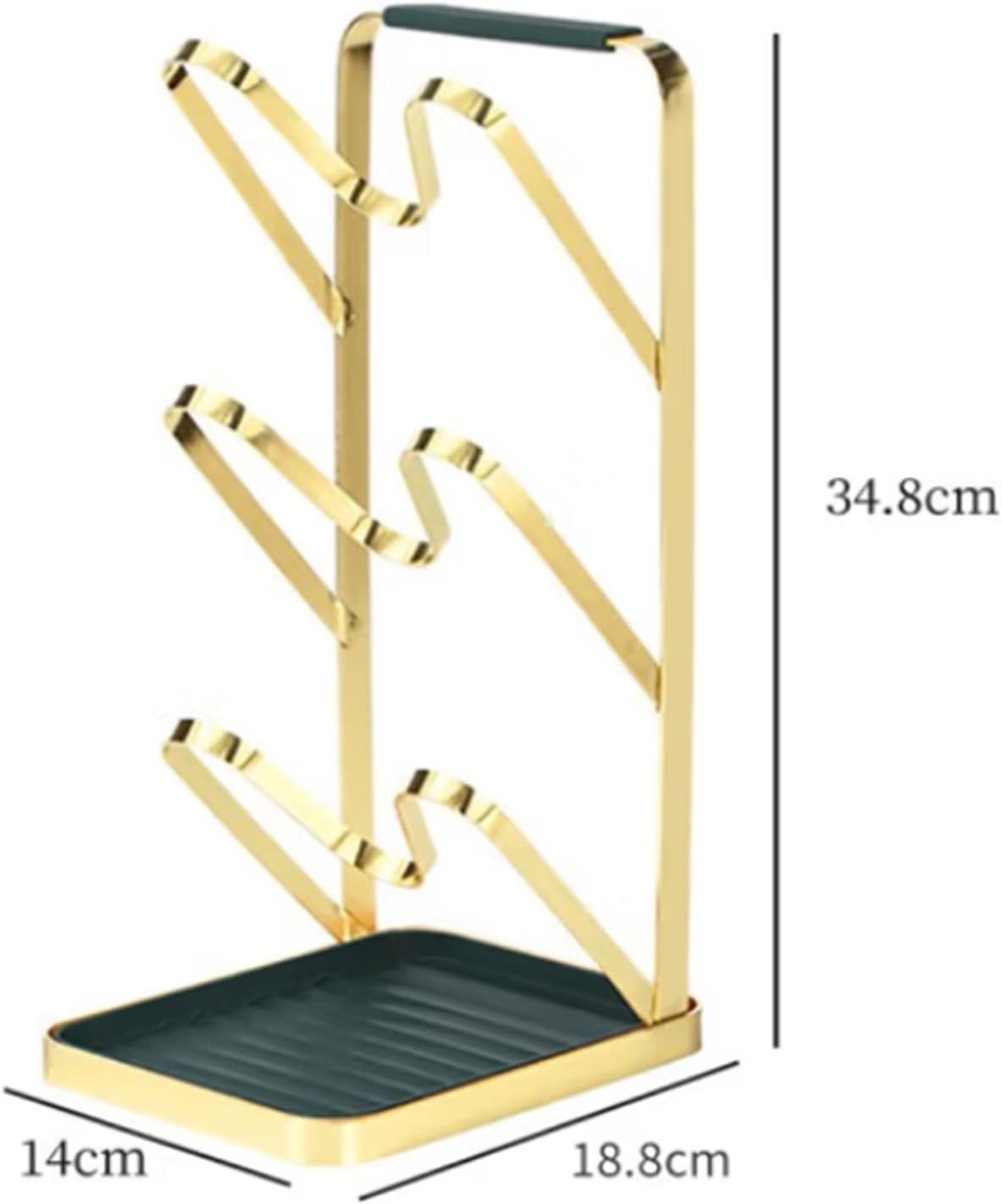 鍋置きラック 鍋蓋置き ウォータートレイキッチンラックシェルフ付きのポット蓋ラック 多機能 蓋収納 ラック